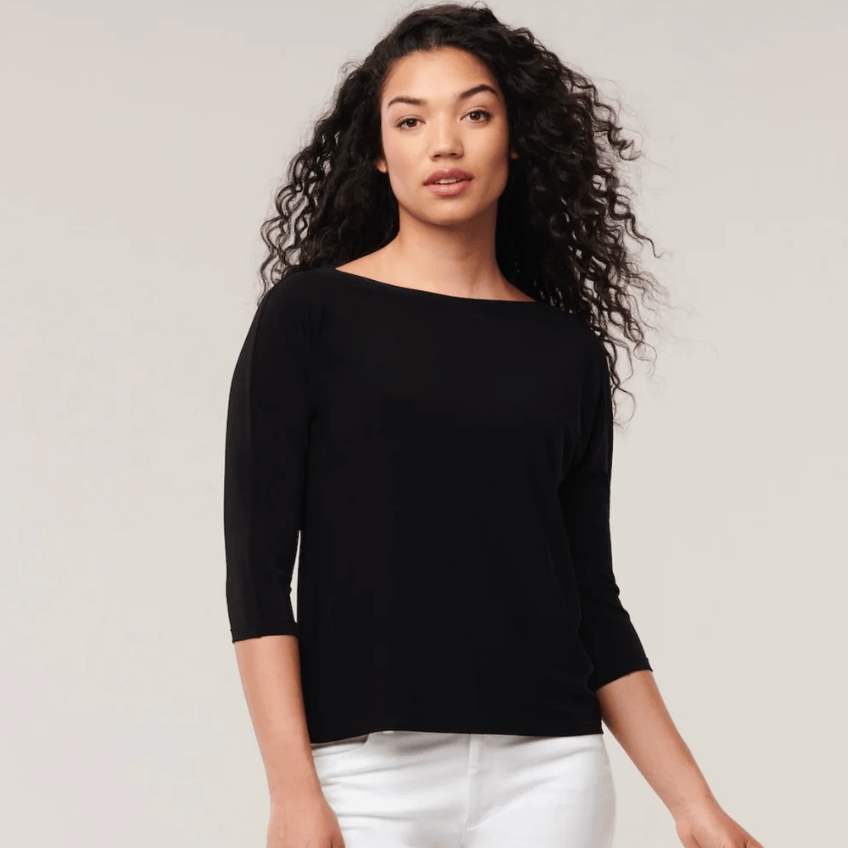 Helene Clarkson Design SOUSA Sustainable Boat-Neck Top