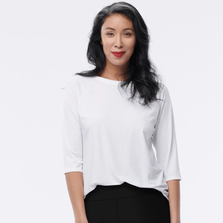 Helene Clarkson Design SOUSA Sustainable Boat-Neck Top