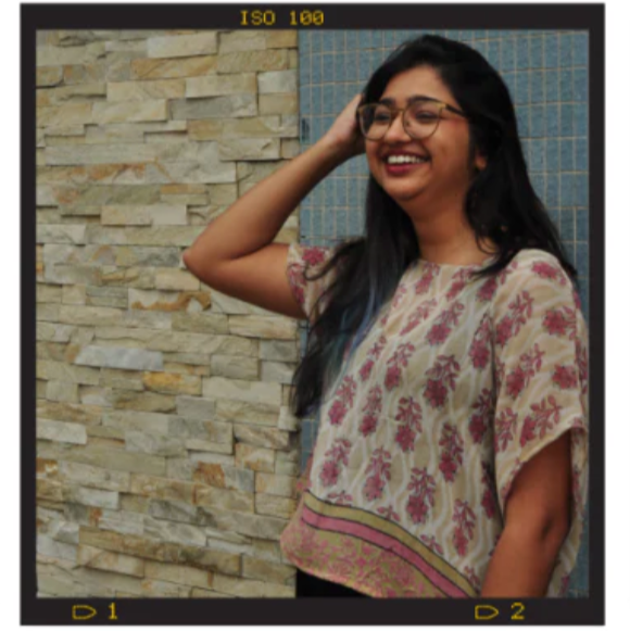 sariKNOTsari Avatar Pure Silk Boxy Top