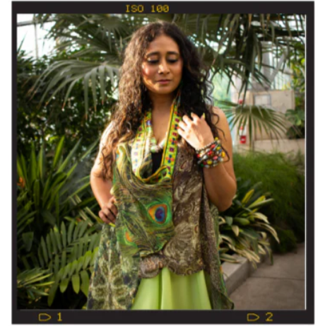 sariKNOTsari Avatar Pure Silk Versatile Vest