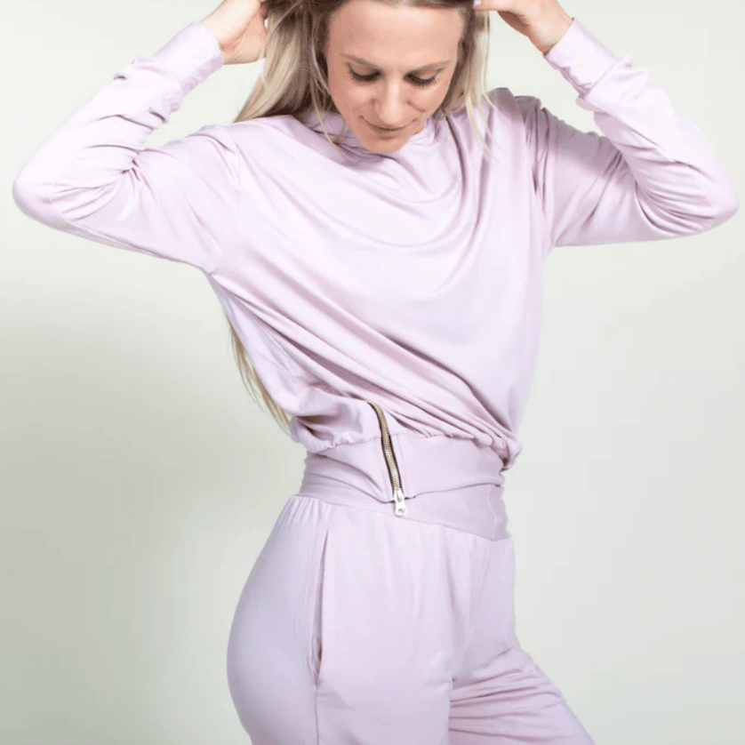 Olive + Splash Lightweight Hoodie