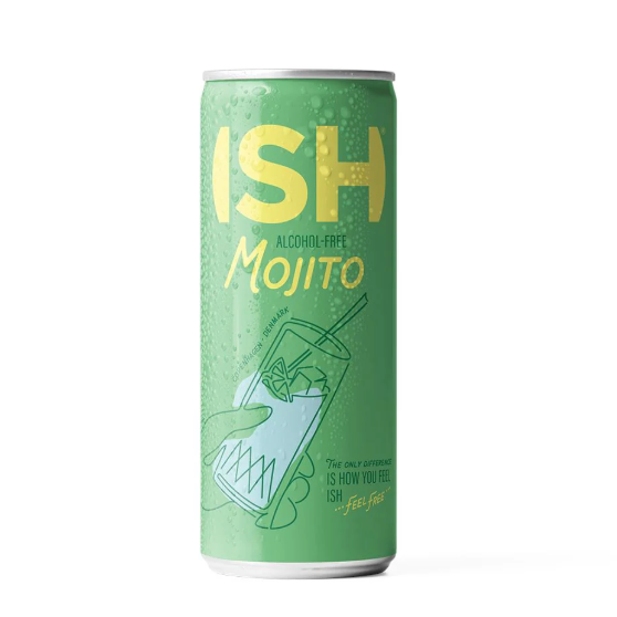 ISH Mojito 4x250ml Cans (Alcohol-Free)