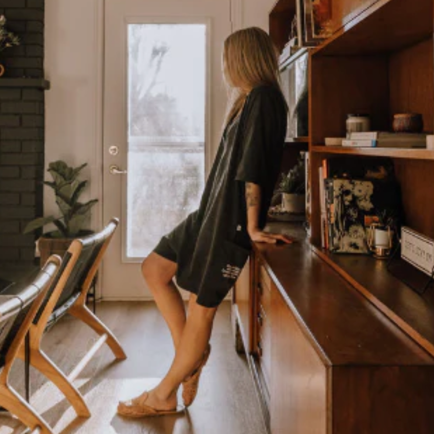 Canoe & Lake Mineral Wash 2-Way Cottage Romper