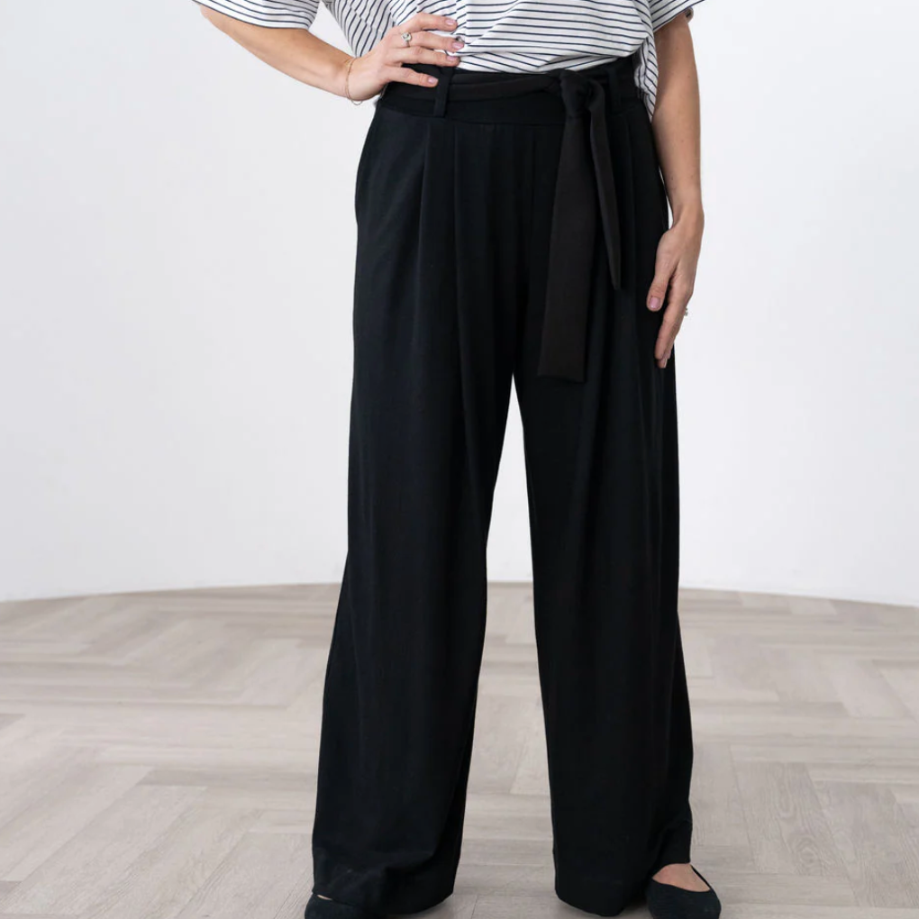 Encircled - The Wanderer Wide Leg Pant with Belt