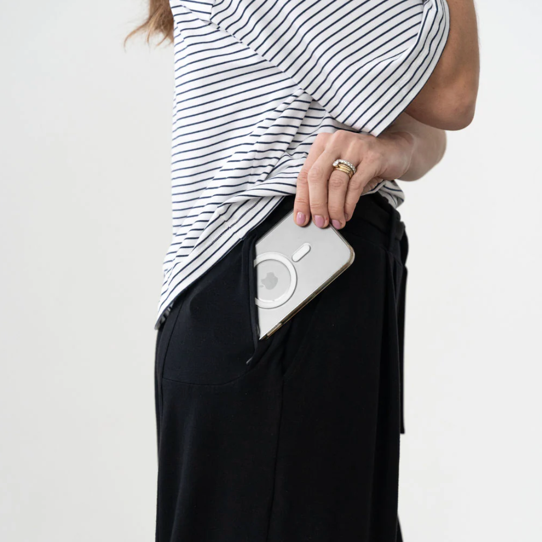 Encircled - The Wanderer Wide Leg Pant with Belt