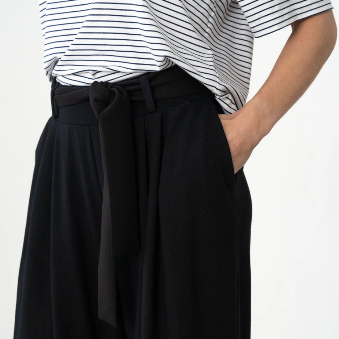 Encircled - The Wanderer Wide Leg Pant with Belt
