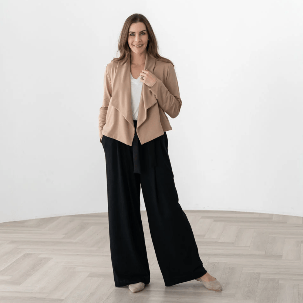 Encircled - The Wanderer Wide Leg Pant with Belt