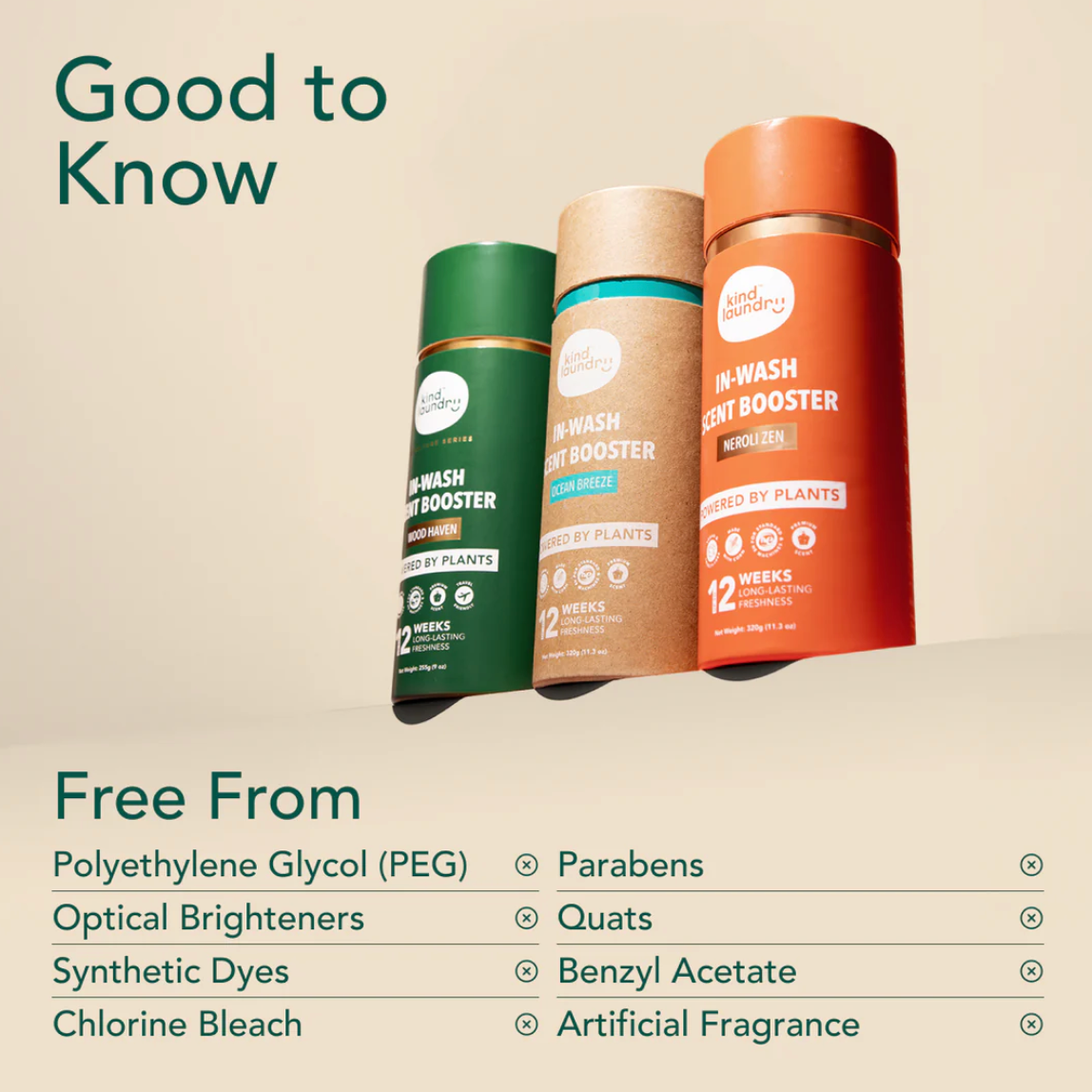 Kind Laundry In-Wash Scent Booster - Neroli Zen (21 Loads)