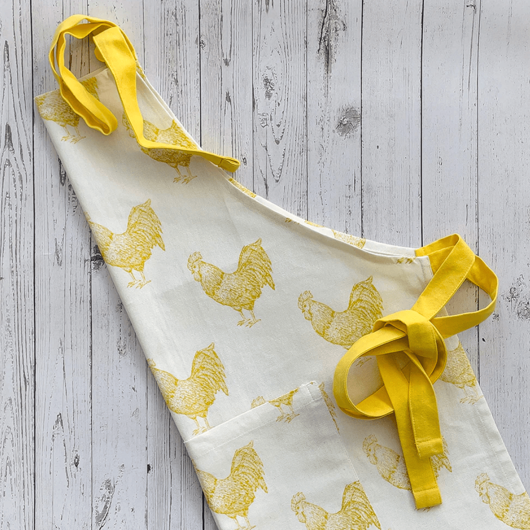 Mahogany ROOSTER DIJON Apron