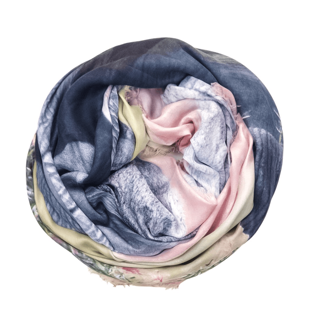 LOLILI Fine Art Scarf - Savanna Love (East Africa)