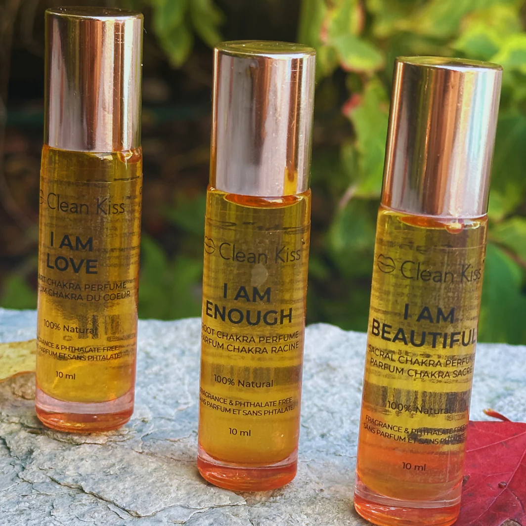 Clean Kiss "I Am Love" Heart Chakra Natural Perfume