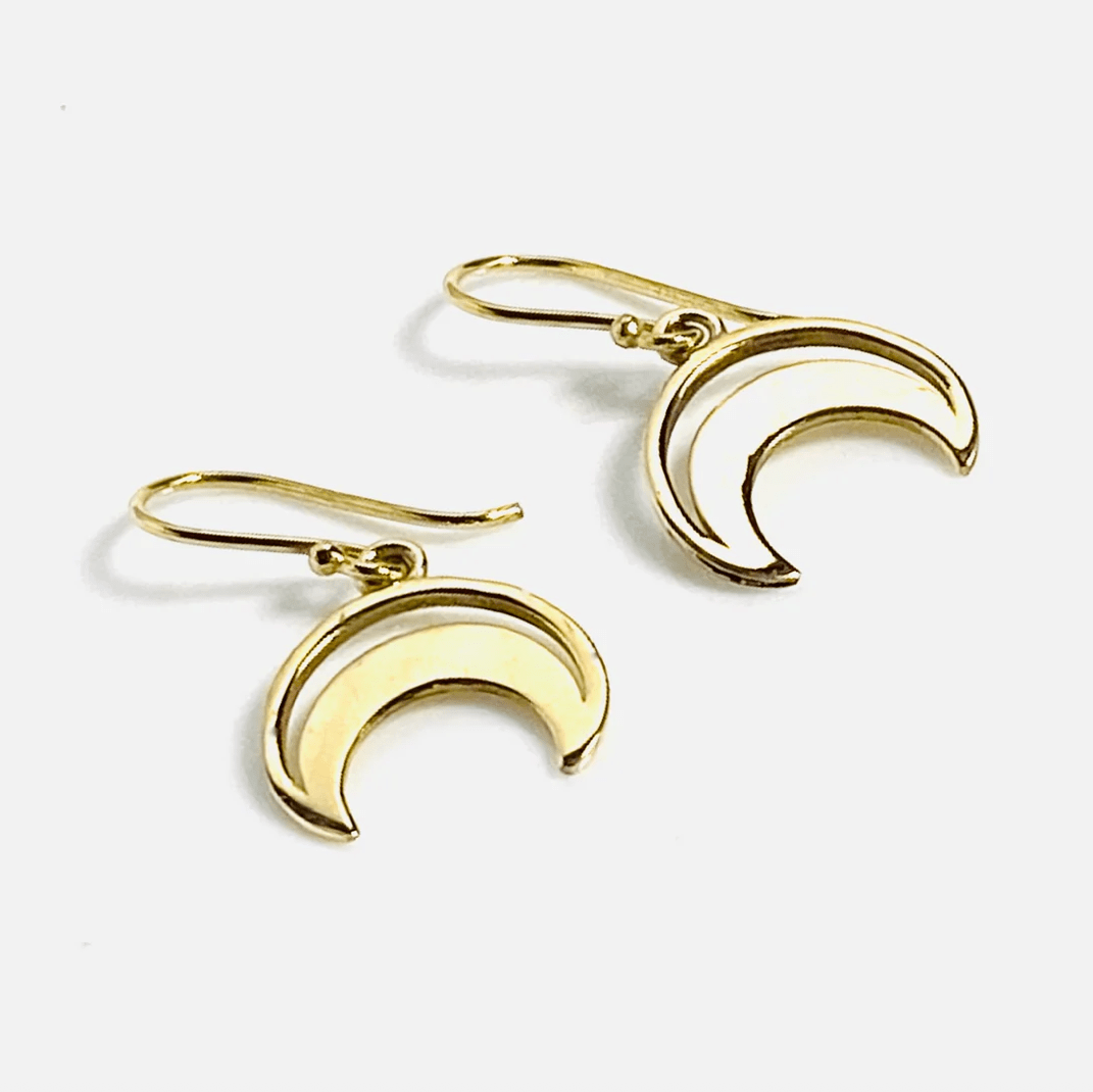 Love Not Fear SELENE Brass Earrings