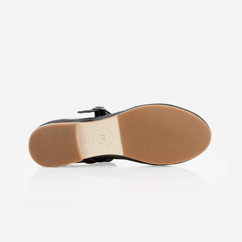 Black leather Mary Jane flats, July 9, 2025 screenshot.