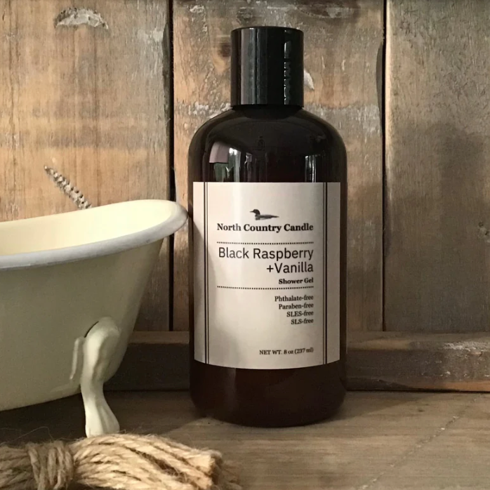 Screenshot of Black Raspberry + Vanilla shower gel.