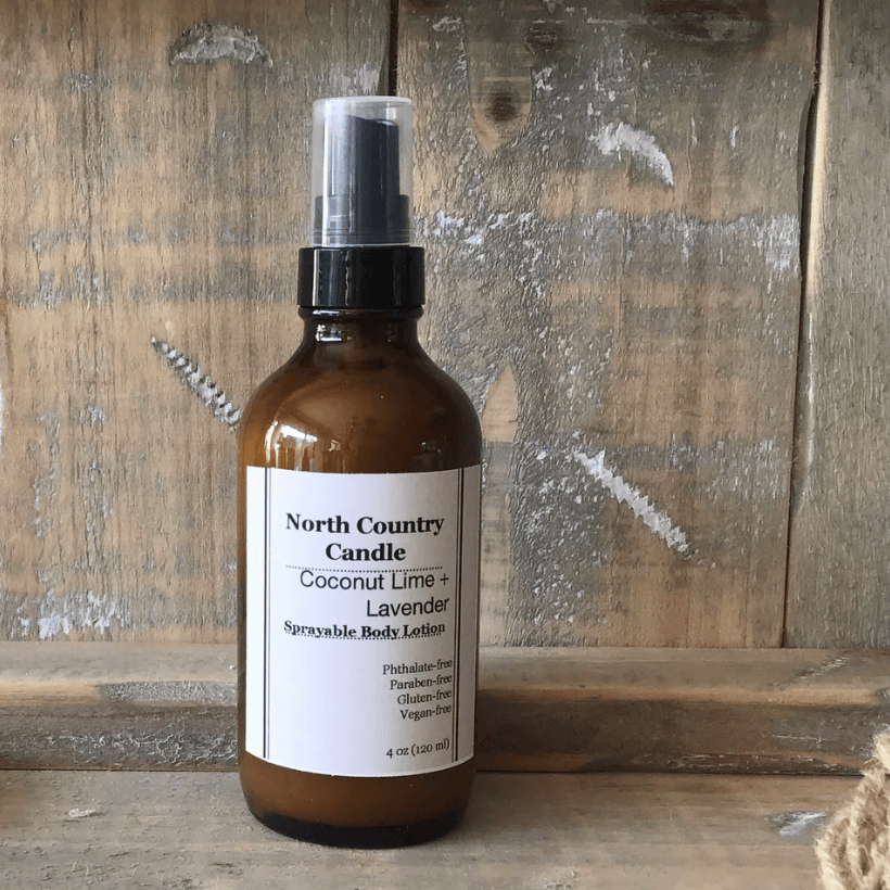 North Country Candle Coconut Lime Lavender body lotion screenshot