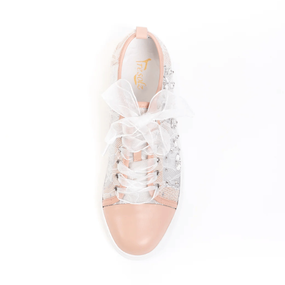 Pink lace-up sneaker, screenshot July 16, 2025