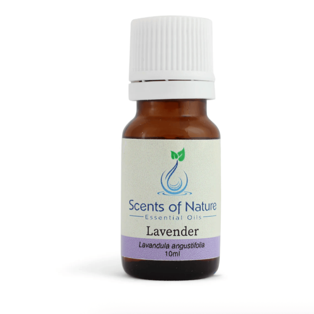 Scents of Nature Lavender essential oil bottle, screenshot July 25, 2025