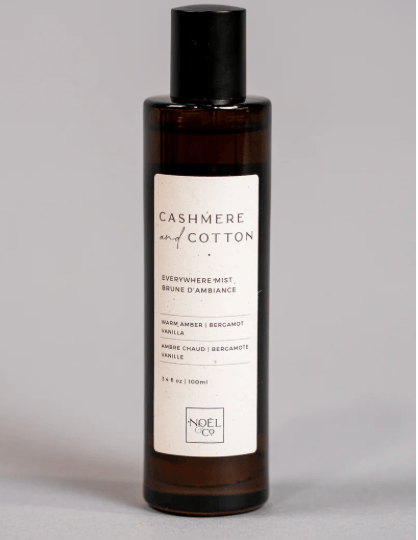Cashmere and Cotton room mist screenshot, Warm Amber, Bergamot, Vanilla
