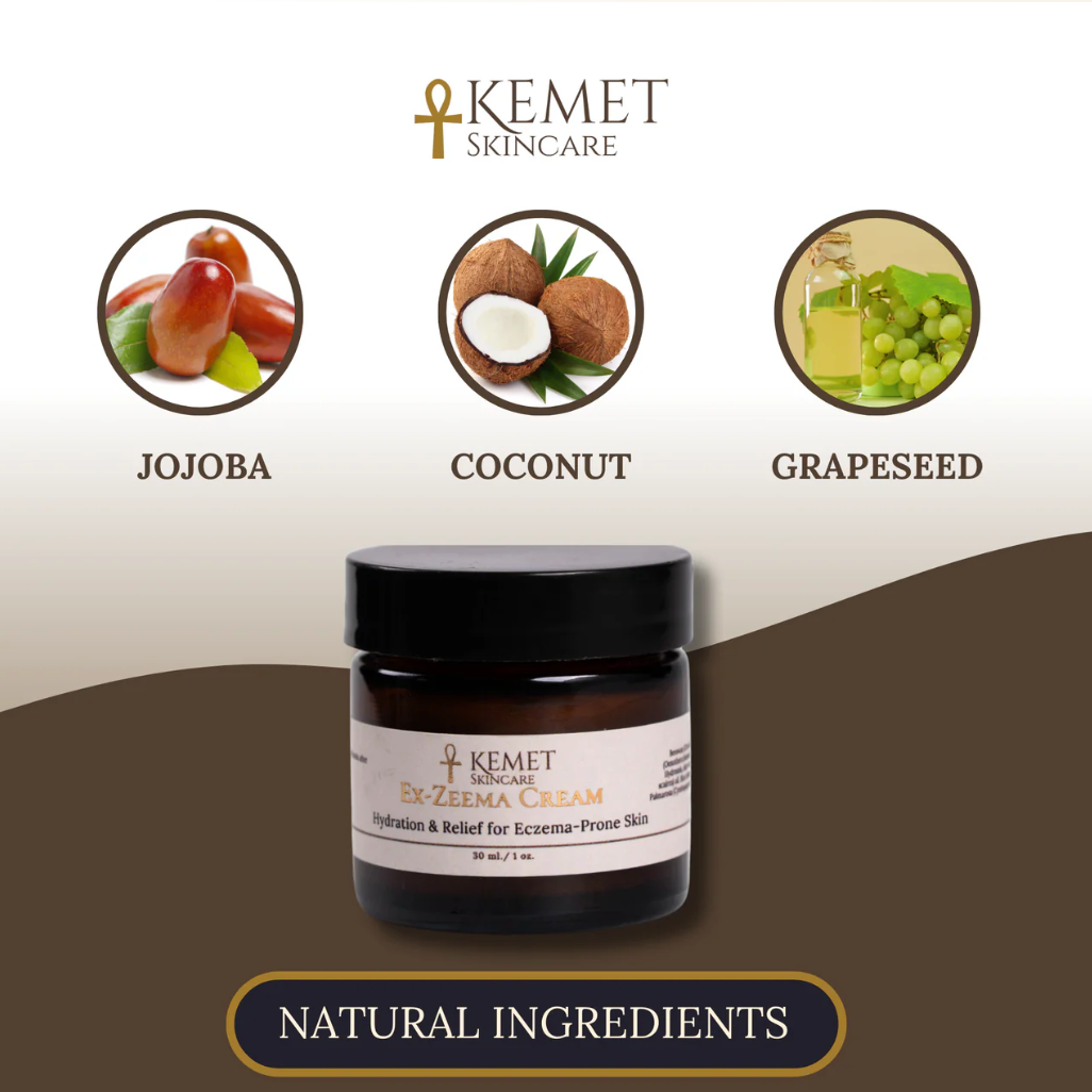 Kemet Skincare De-Zeema Cream with Jojoba, Coconut, & Grapeseed - August 8, 2025