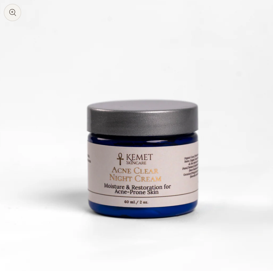 Kemet Skincare Acne Clear Night Cream - Screenshot August 13, 2025