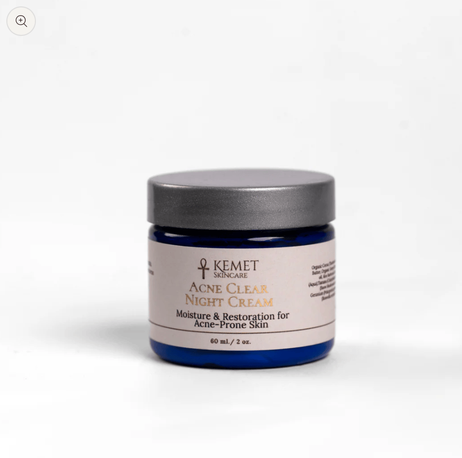 Kemet Skincare Acne Clear Night Cream - Screenshot August 13, 2025