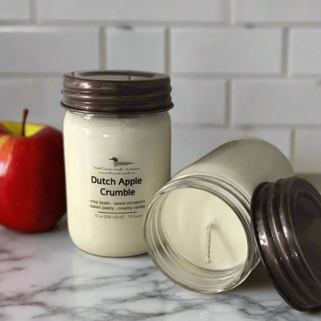 Dutch Apple Crumble candle screenshot, August 2025