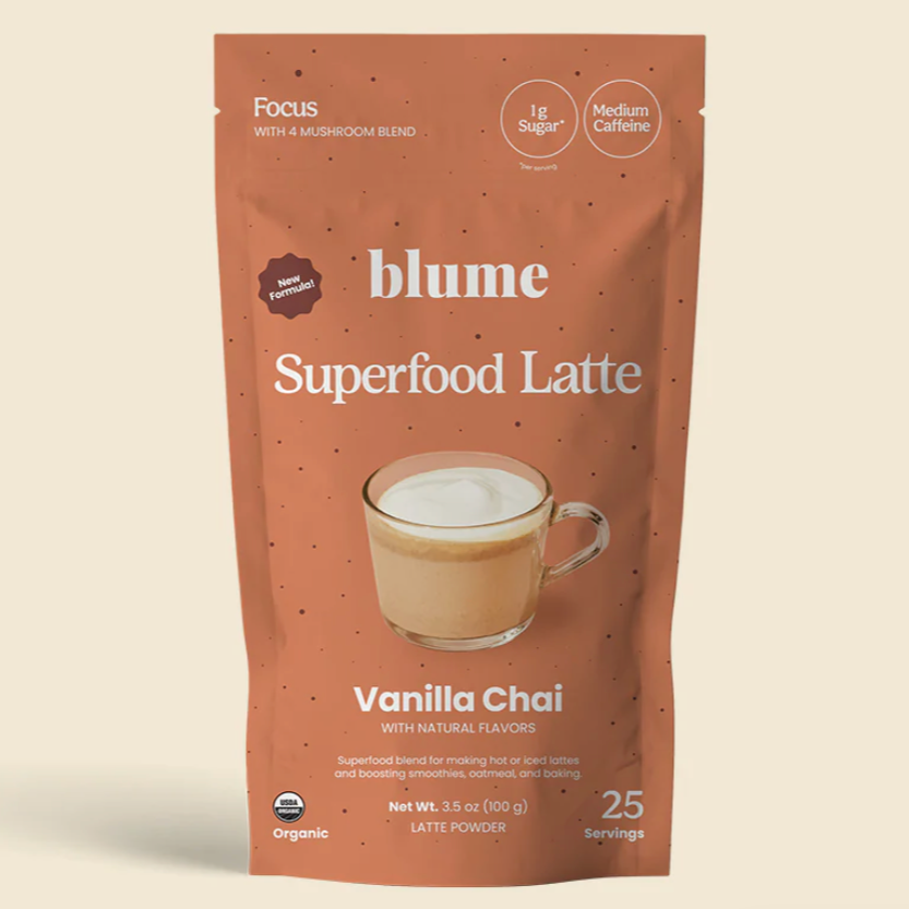 Blume Vanilla Chai Superfood Latte product screenshot