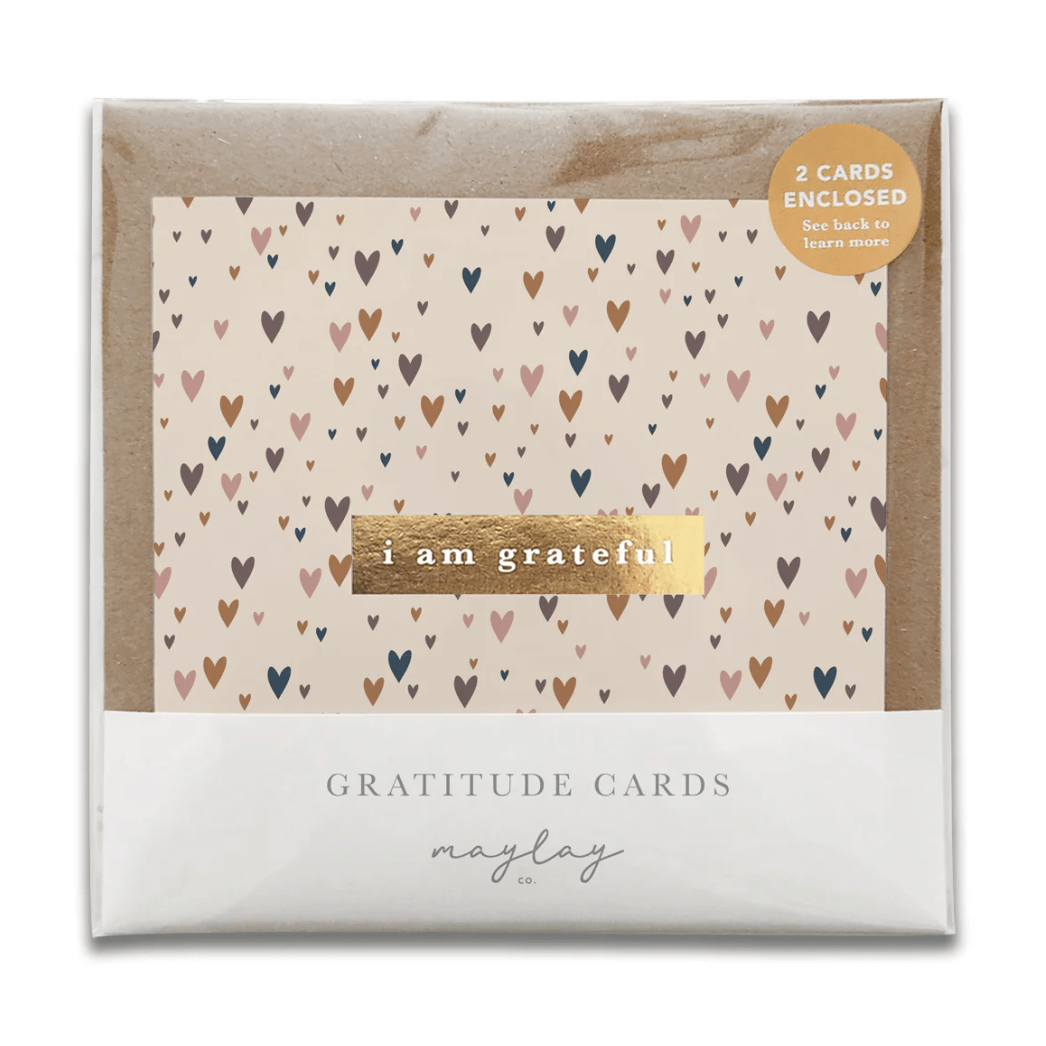 Gratitude cards with heart pattern, I am grateful - Screenshot 2025-09-09