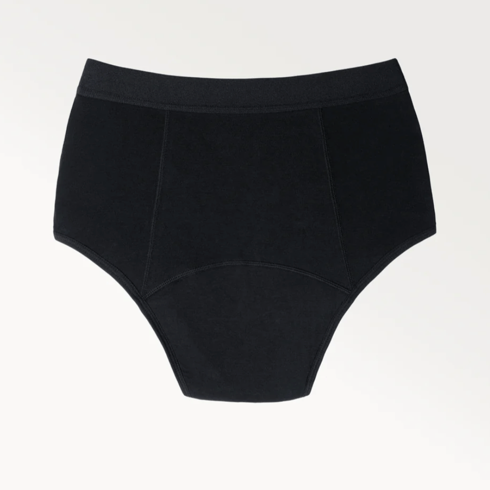 Screenshot of black period underwear