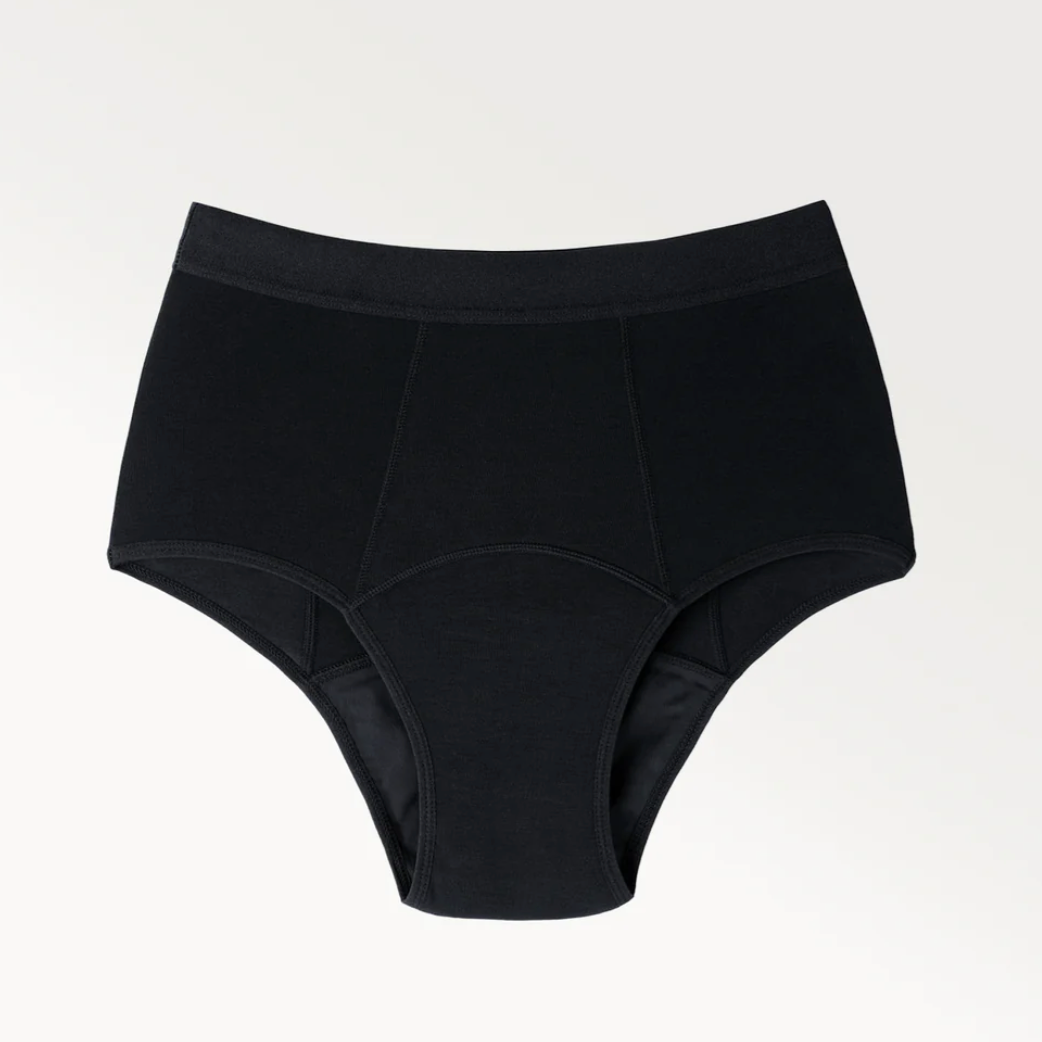 Black period underwear screenshot, Sept 10, 2025.