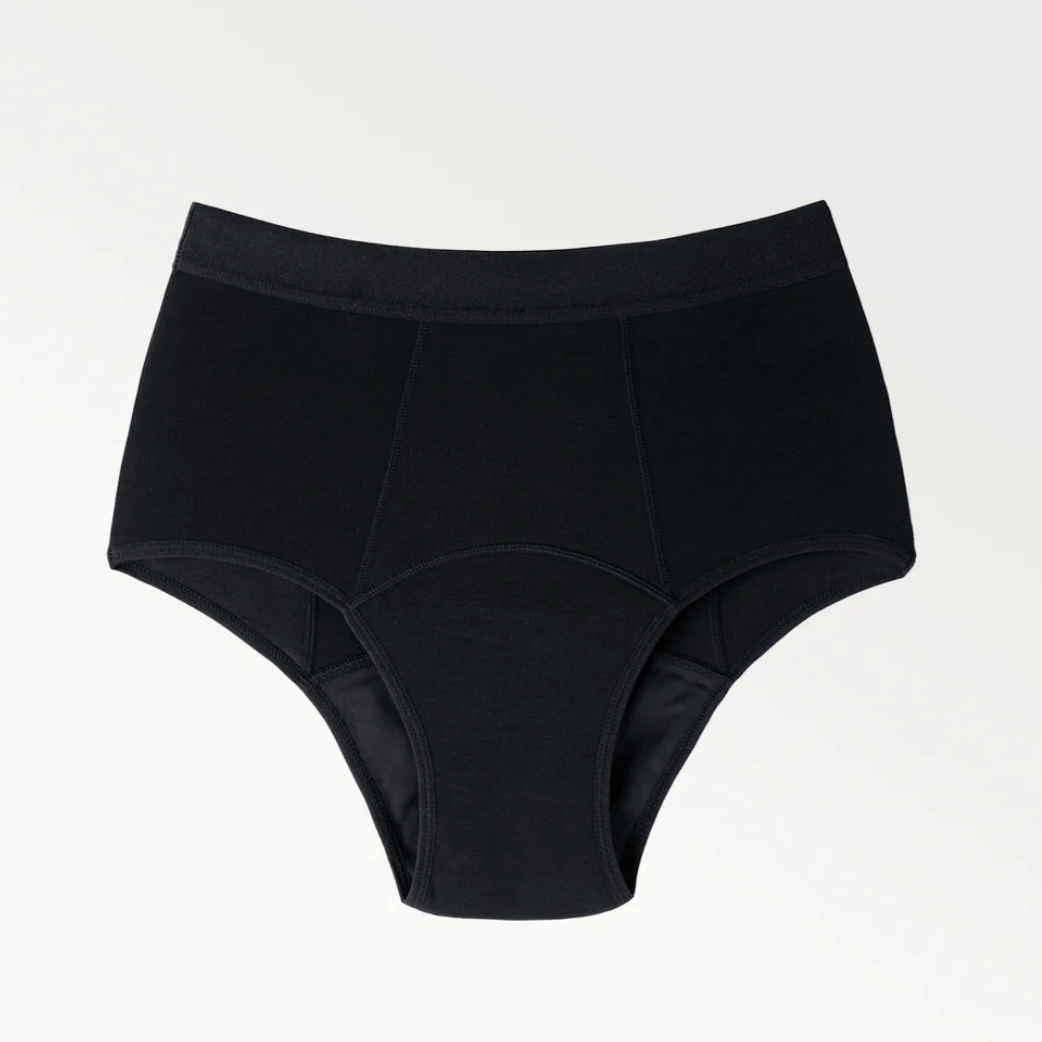 Black period underwear screenshot, Sept 10, 2025.