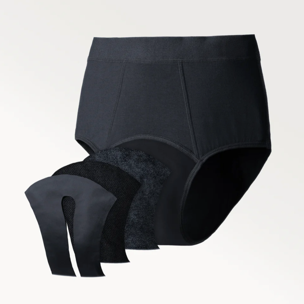 Screenshot of black underwear, Sept 10, 2025