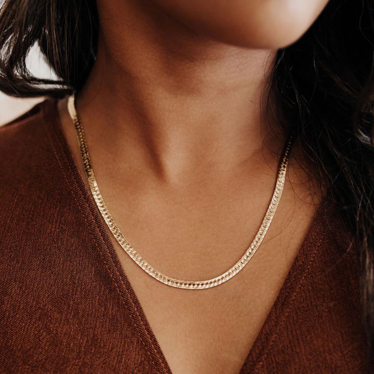 Screenshot of a gold chain necklace, Sep 15, 2025