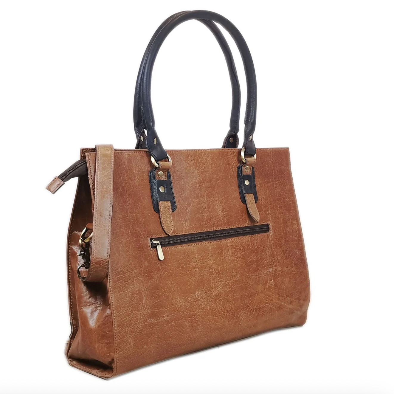 Leather handbag, screenshot from Sept 18, 2025.