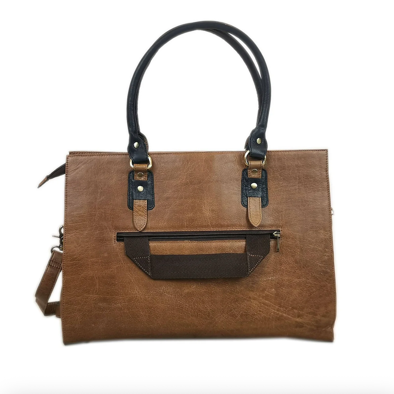 Brown leather handbag, screenshot Sept 18, 2025