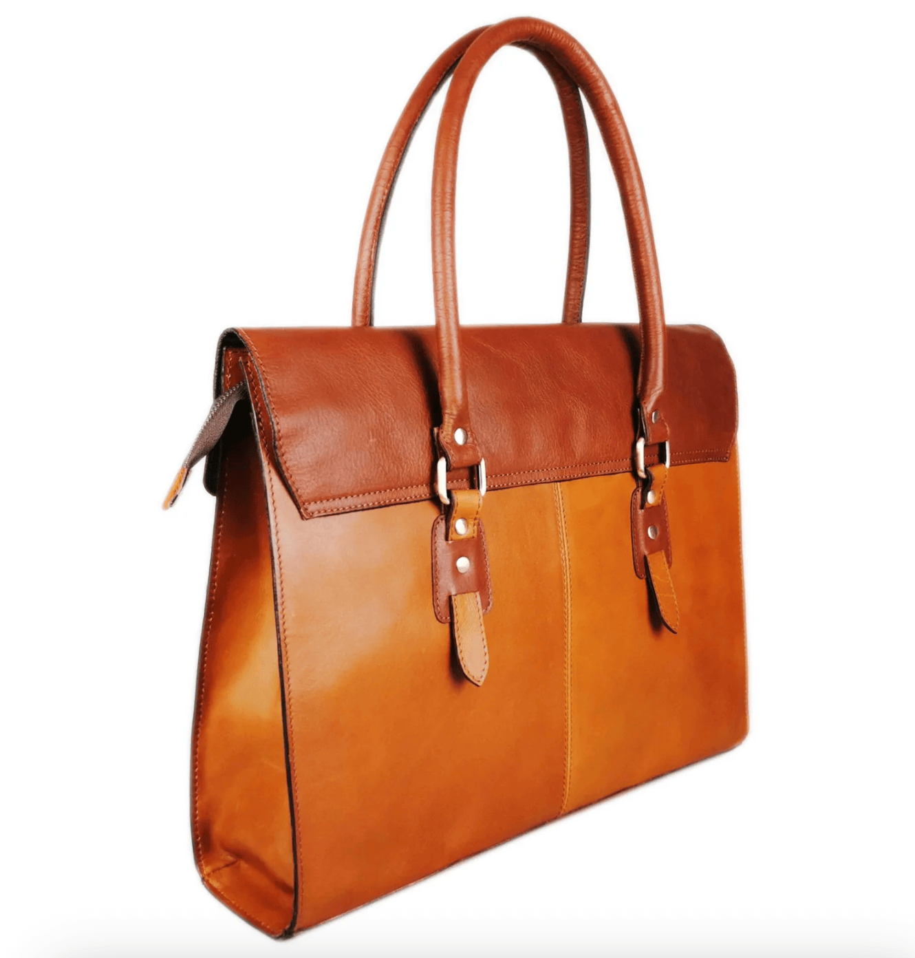 Leather handbag, screenshot Sept 19, 2025.