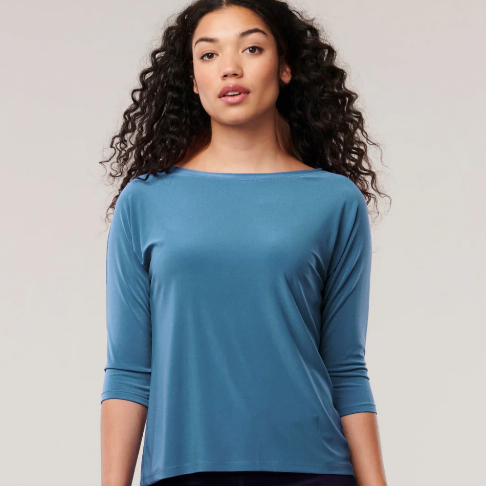 Helene Clarkson Design SOUSA Wrinkle-Free Jersey Knit Top