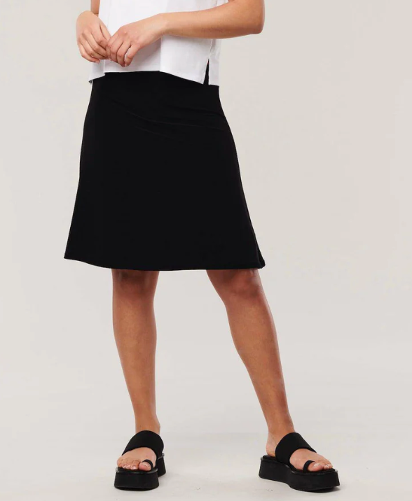 Helene Clarkson Design HALLE Reversible Skirt - Wrinkle Free Jersey Knit