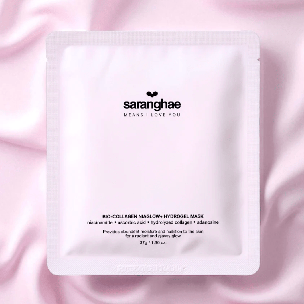 SARANGHAE SKIN Bio-Collagen NiaGlow+ Hydrogel Mask (5-pack)