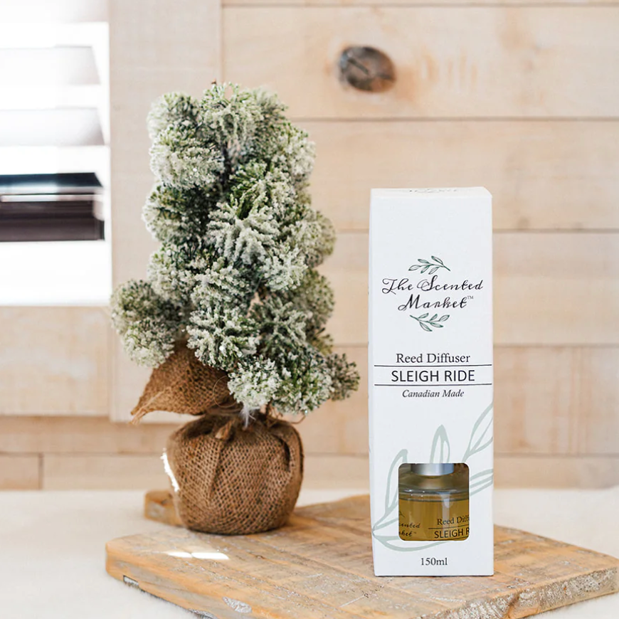The Scented Market - SLEIGH RIDE Reed Diffuser