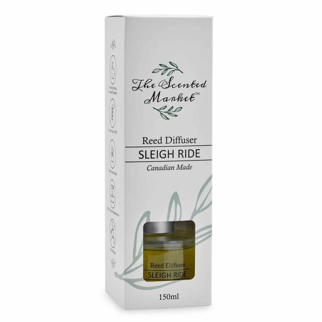 The Scented Market - SLEIGH RIDE Reed Diffuser
