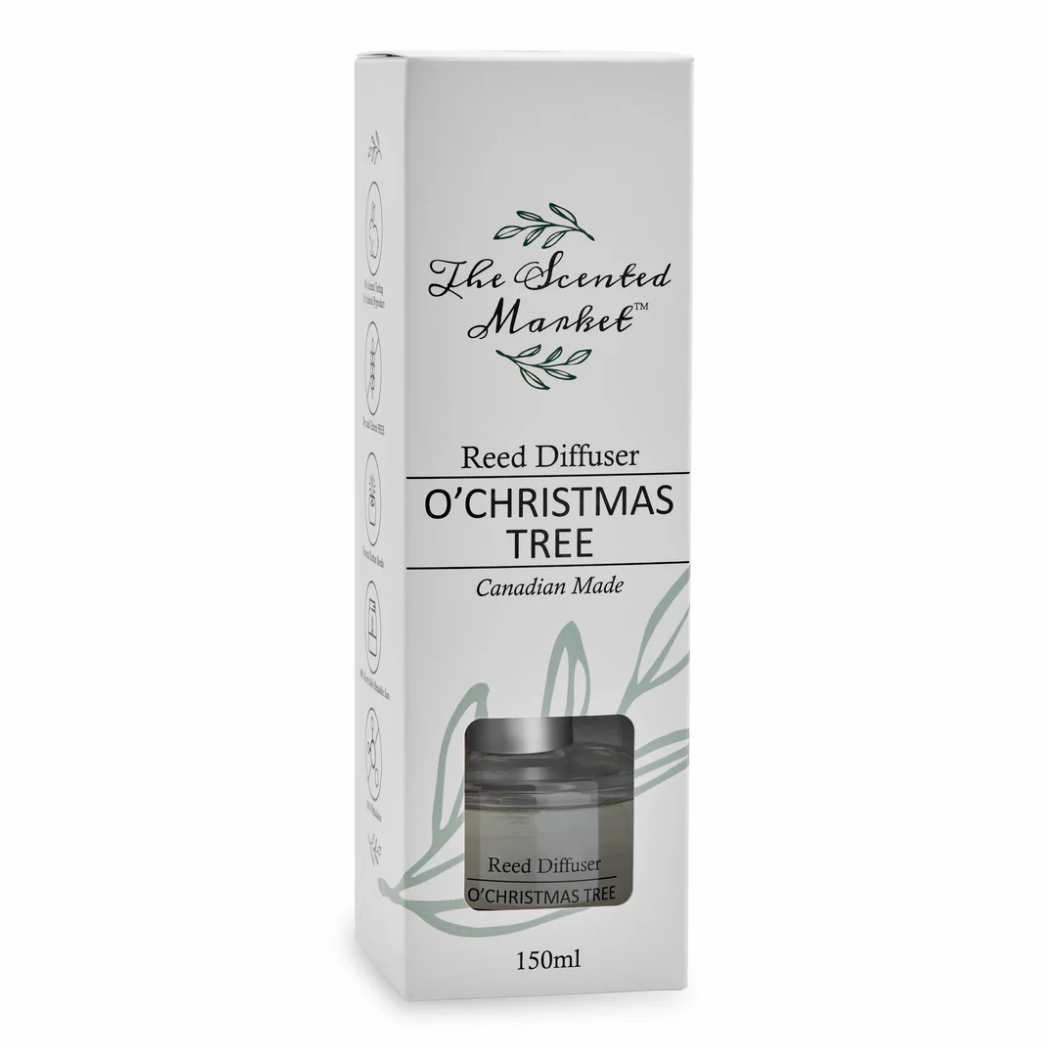 The Scented Market - O'CHRISTMAS TREE Reed Diffuser