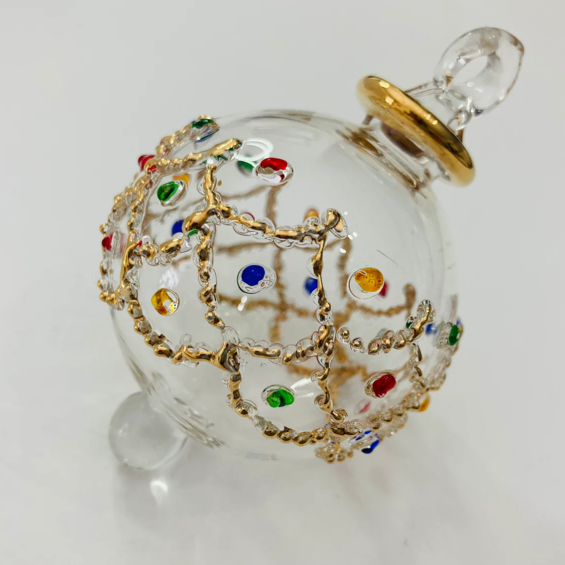 Dandarah - Blown Glass Coloured Gems Ornament