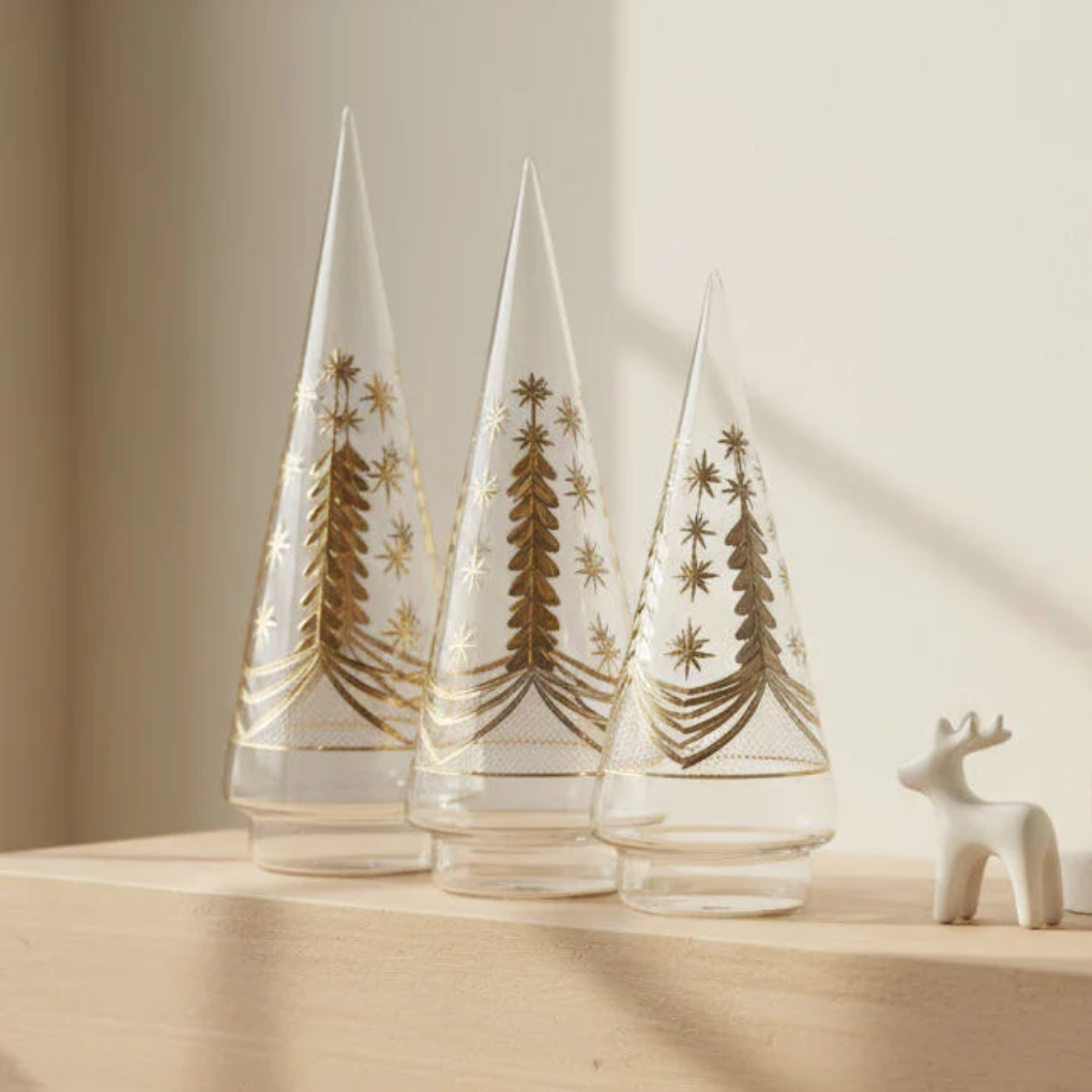 Dandarah - Blown Glass Tabletop Christmas Tree