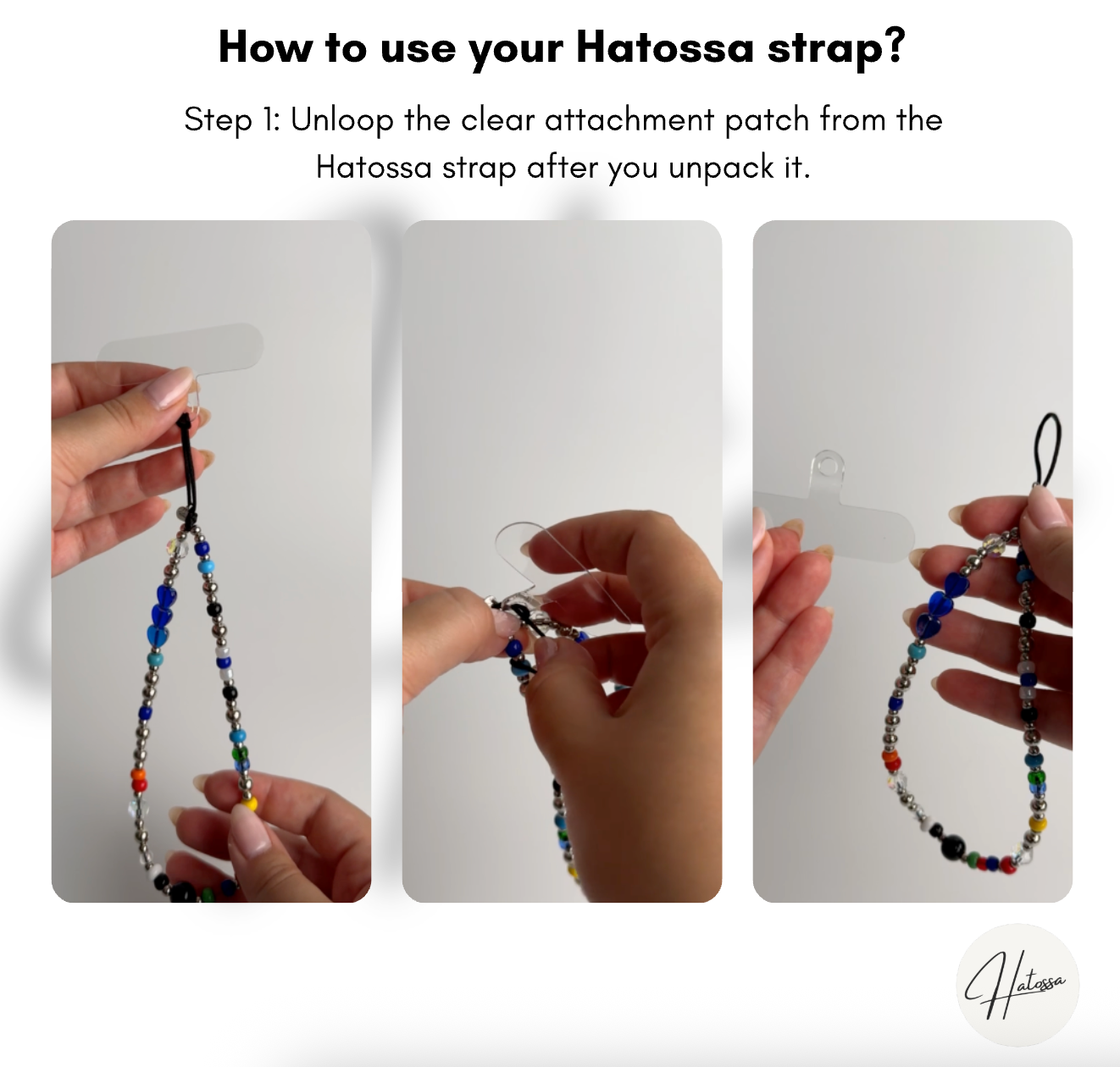 Hatossa OCEAN Universal Phone Charm Strap