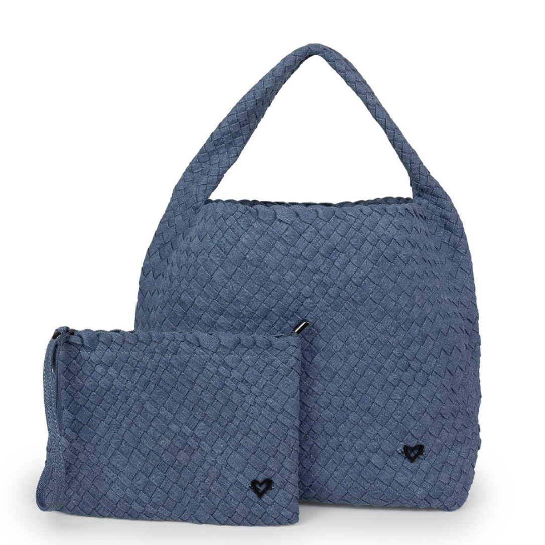 preneLOVE LANGFORD Woven Hobo Tote