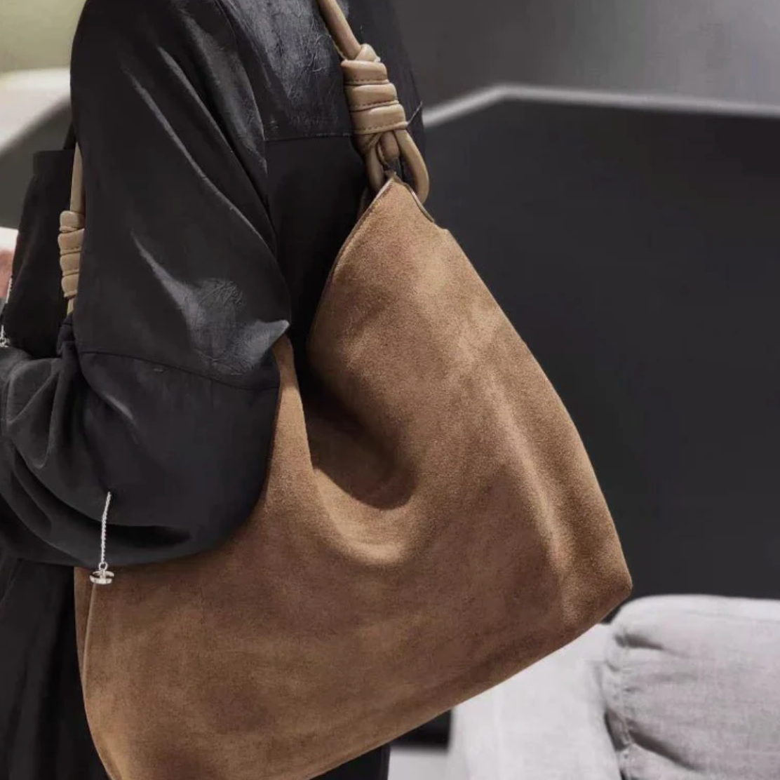 preneLOVE CHATHAM Vegan Suede Tote