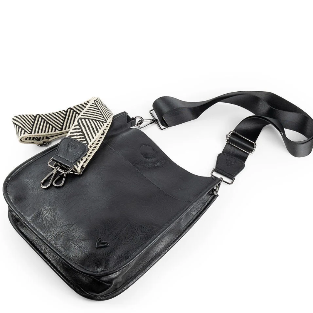 preneLOVE OAKVILLE Vegan Leather Messenger Bag