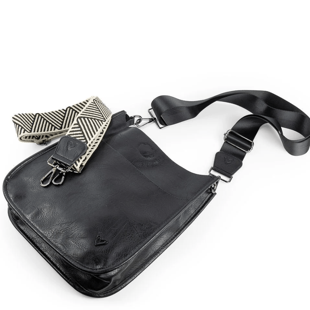 preneLOVE OAKVILLE Vegan Leather Messenger Bag