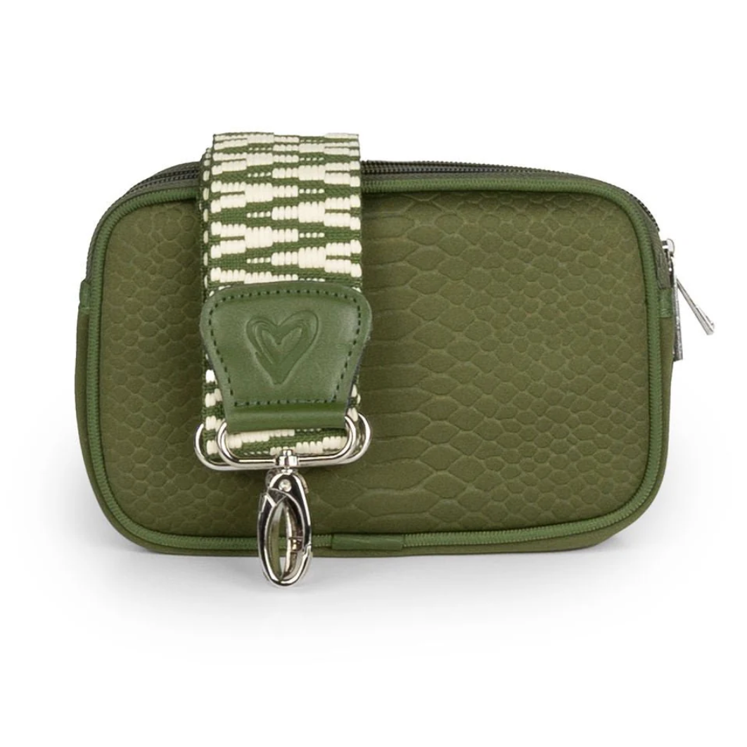 preneLOVE DUAL ZIPPER Belt/Crossbody Bag